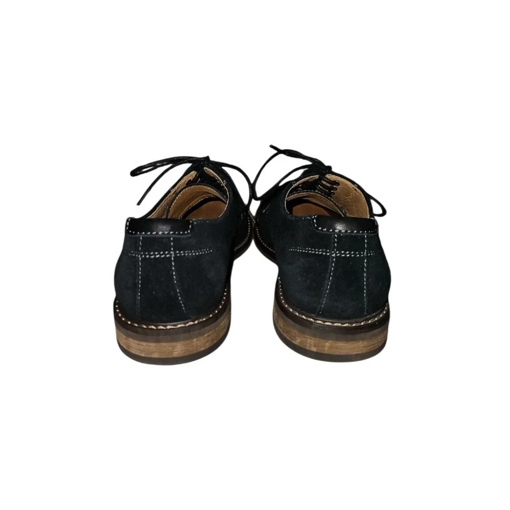 Vionic Browery Graham Black Suede‎ Oxford Men's Dress Shoe Size 8
